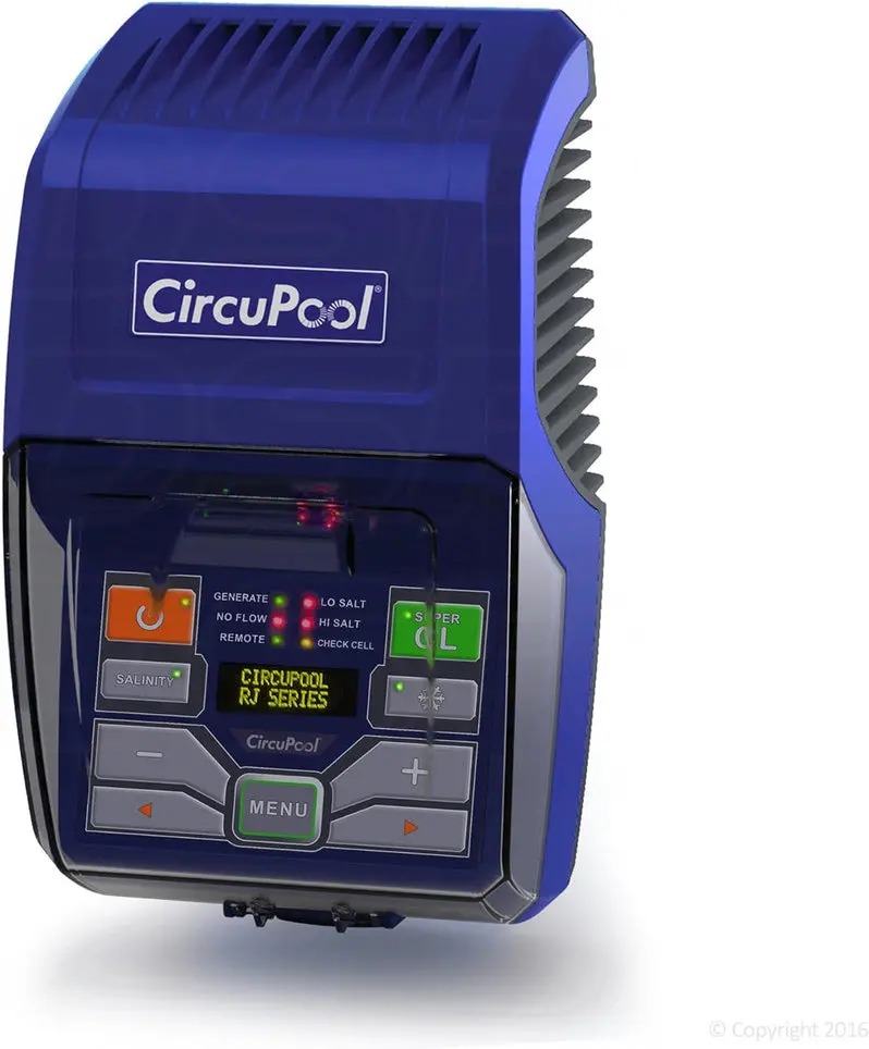All-in-One Saltwater Chlorination System – Titanium Electrode Cell with 7-Year Limited Warranty | Professional Installation Advised