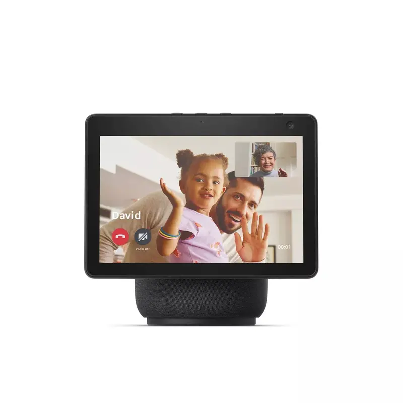 Amazon Echo Show 10 (3rd Gen) – 10.1" HD Smart Display with Alexa, 13MP Auto-Framing Camera, Charcoal Finish