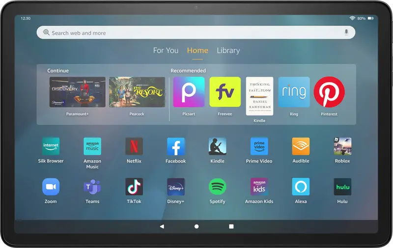 Amazon Fire Max 11 Tablet — 11" Display, Octa-Core Processor, 4GB RAM, 64GB Storage, 14-Hour Battery Life