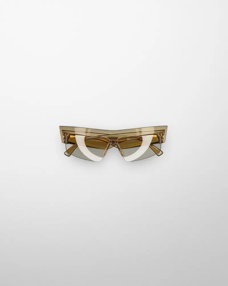 Angular Light Khaki Acetate Sunglasses – Sliced Cruise Style