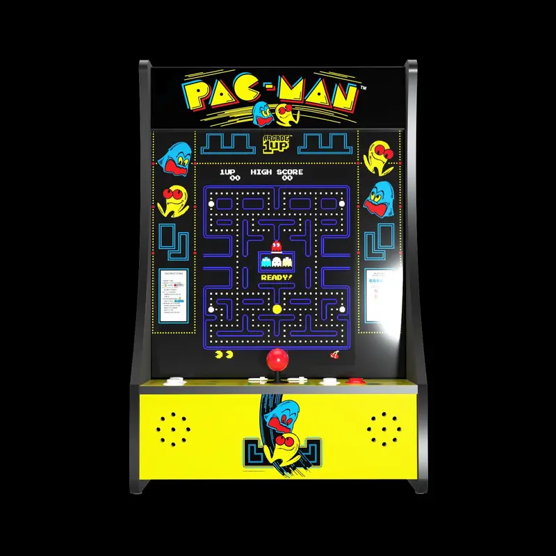 Arcade1Up Pac-Man Partycade Retro Cabinet – Full-Size Multiplayer Arcade Experience
