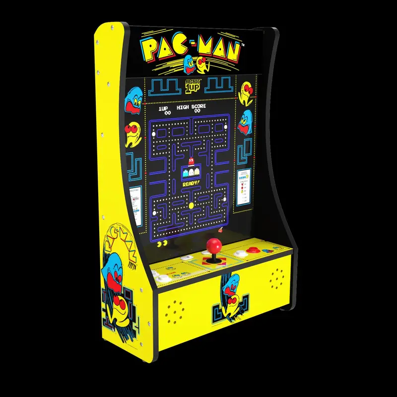 Arcade1Up Pac-Man Partycade Retro Cabinet – Full-Size Multiplayer Arcade Experience