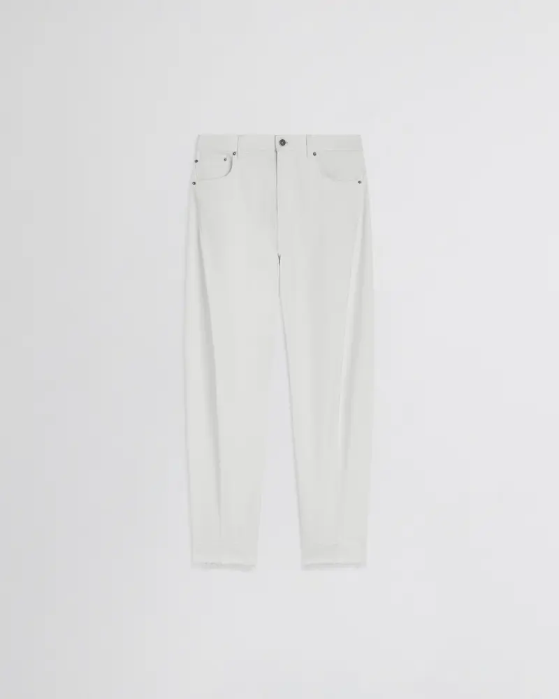 Arch Off-White Organic Denim Jeans With Twisted Seam Detail