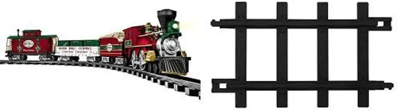 Arctic Central RC Train Set – Battery-Powered Model with Expandable Track System