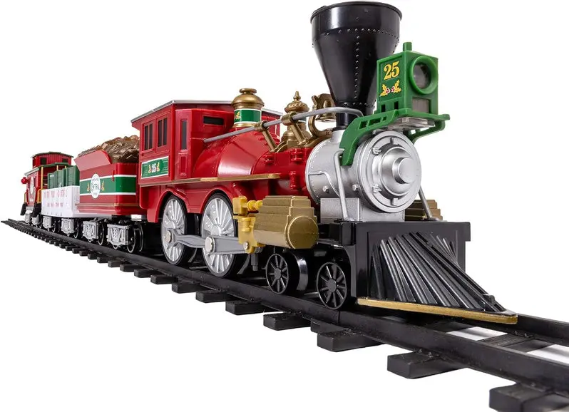 Arctic Central RC Train Set – Battery-Powered Model with Expandable Track System