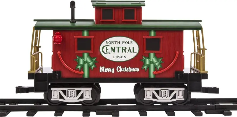 Arctic Central RC Train Set – Battery-Powered Model with Expandable Track System