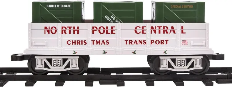 Arctic Central RC Train Set – Battery-Powered Model with Expandable Track System
