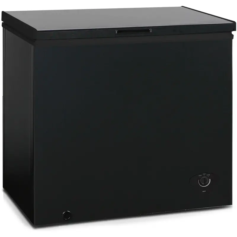 Arctic King 7.0 Cu. Ft. Compact Chest Freezer – Sleek Black Unit for Home or Garage Storage