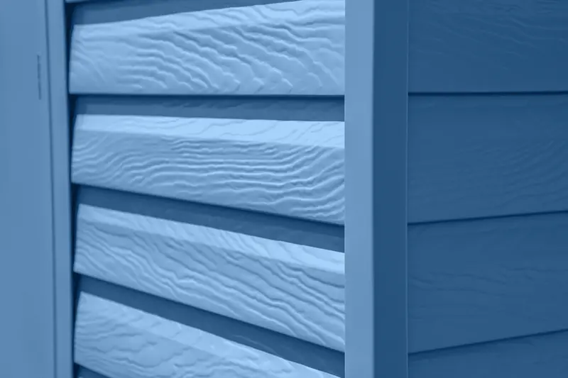 Arrow Select 10 ft. x 14 ft. Blue-Grey Weather-Resistant Steel Storage Shed