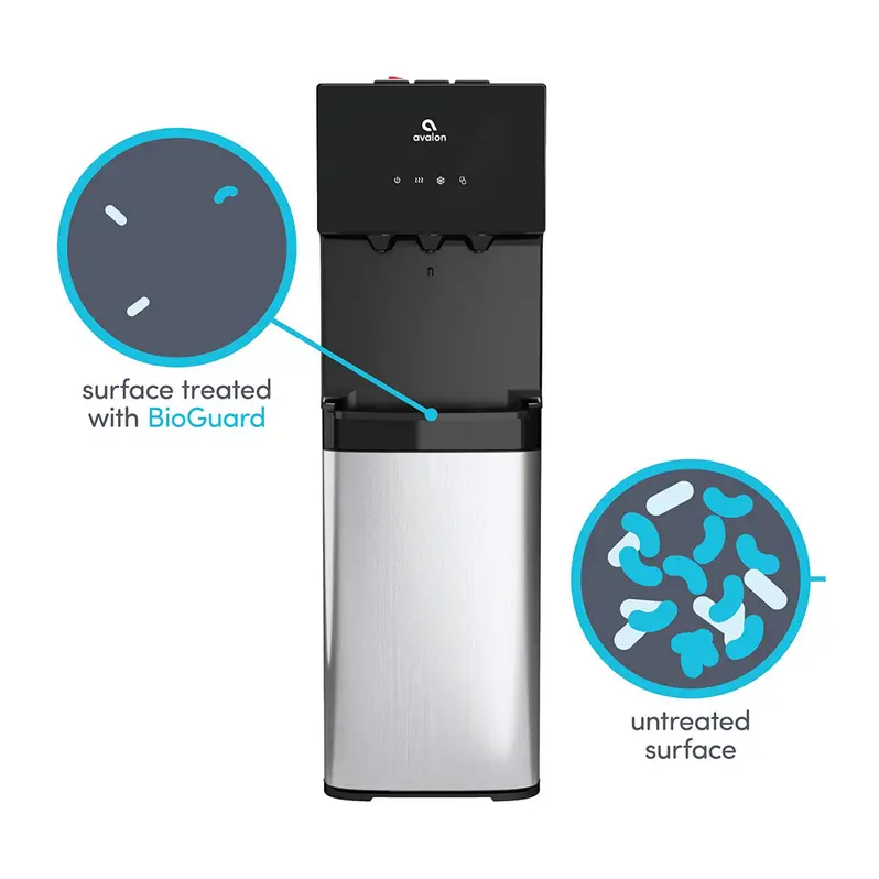 Avalon Triple-Temperature Bottom-Load Water Cooler with BioGuard Antimicrobial Protection