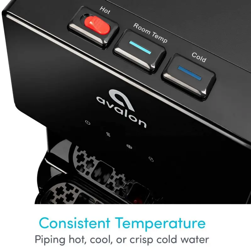 Avalon Triple-Temperature Bottom-Load Water Cooler with BioGuard Antimicrobial Protection