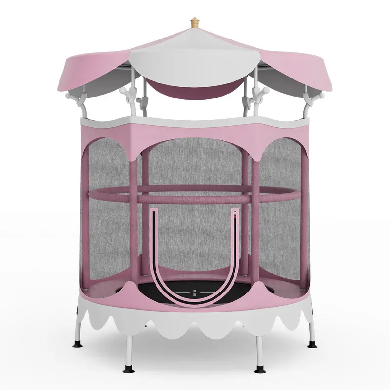 Backyard Junior Bounce Trampoline for Safe, Active Play 2