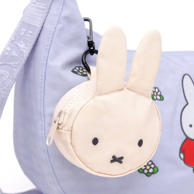 Baggu Miffy Charm Key Accessory – Lightweight Recycled Nylon Pendant