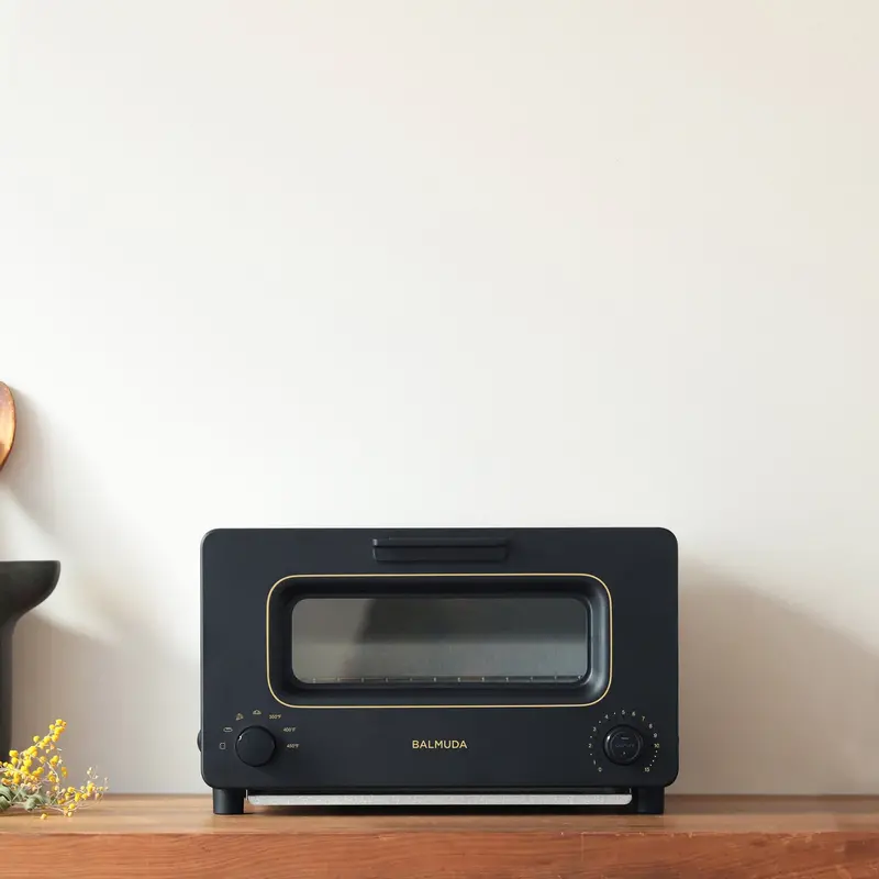 BALMUDA The Toaster – Precision-Controlled Toasting Appliance in Matte Black Finish