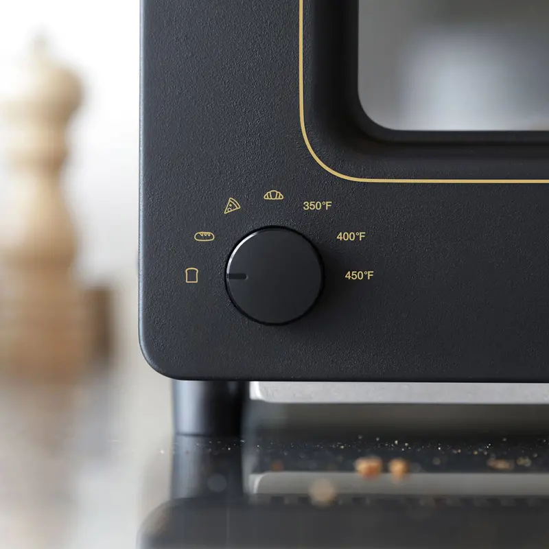 BALMUDA The Toaster – Precision-Controlled Toasting Appliance in Matte Black Finish