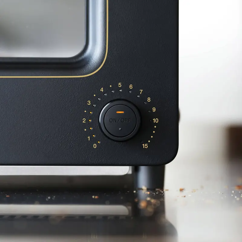 BALMUDA The Toaster – Precision-Controlled Toasting Appliance in Matte Black Finish