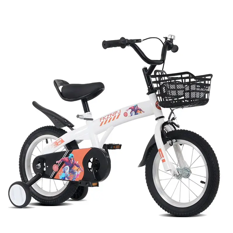 Baprem Kids’ Balance Bike – 18" Pink Steel Frame Bicycle for Ages 5–9 with Removable Training Wheels