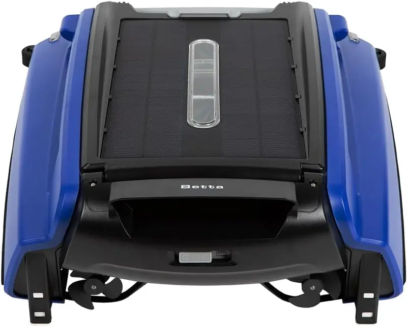Betta SE Solar-Powered Pool Skimmer – Autonomous Surface Cleaner Featuring 30-Hour Battery Life & Salt-Chlorine-Resistant Motor (Blue) 2