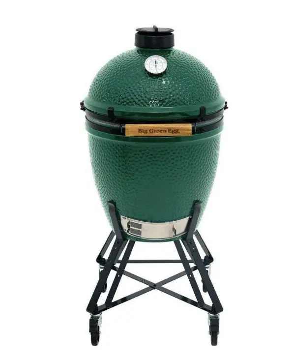 Big Green Egg Classic Ceramic Grill and Smoker – Complete Starter Bundle with Premium Accessories