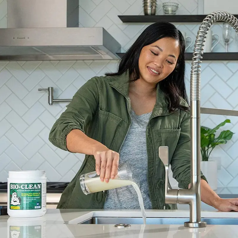 Bio-Clean Enzyme Drain Cleaner – Septic-Safe, Eco-Conscious Clog Remover