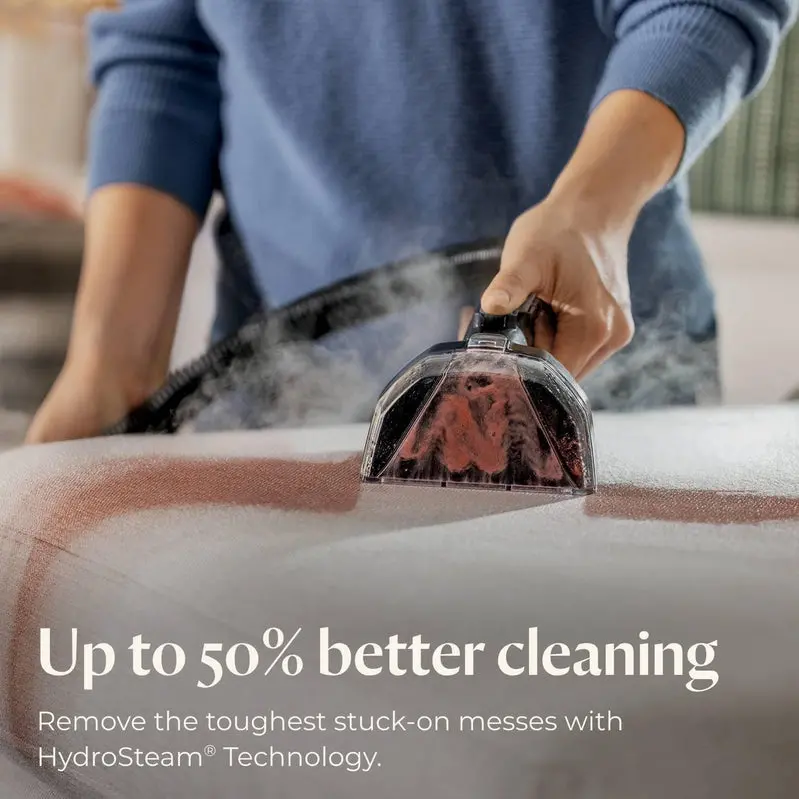 Bissell Little Green Hydrosteam Portable Cleaner for Carpets and Upholstery