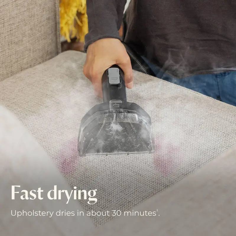 Bissell Little Green Hydrosteam Portable Cleaner for Carpets and Upholstery