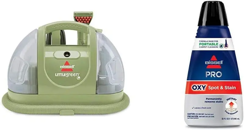 Bissell SpotClean Portable Carpet and Upholstery Cleaner – Model 1400B for Multi-Surface Stain Removal