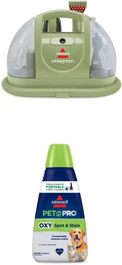 Bissell SpotClean Portable Carpet and Upholstery Cleaner – Model 1400B for Multi-Surface Stain Removal