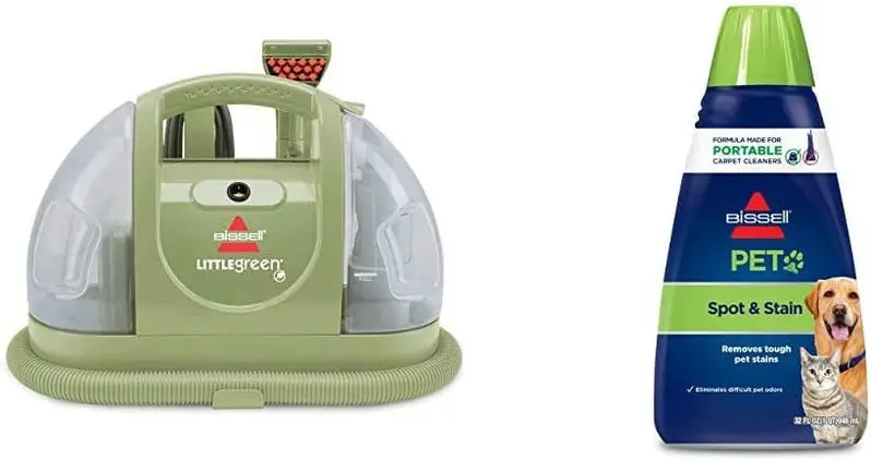 Bissell SpotClean Portable Carpet and Upholstery Cleaner – Model 1400B for Multi-Surface Stain Removal