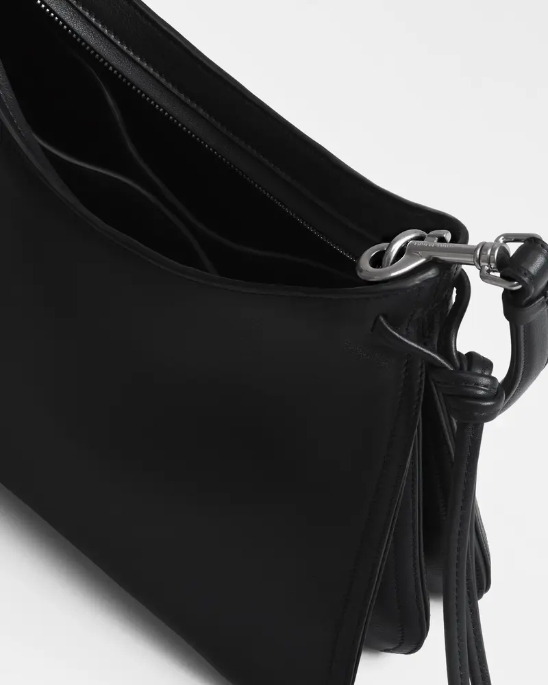 Black Leather Small Gig Bag