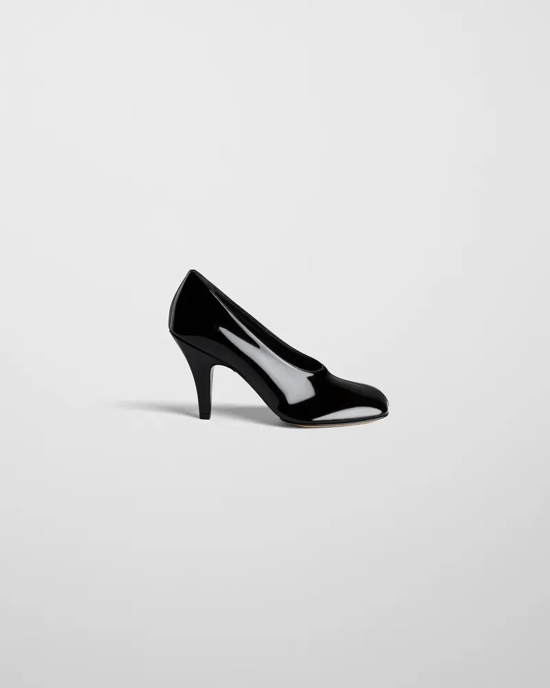 Black Patent Leather Soft Pump