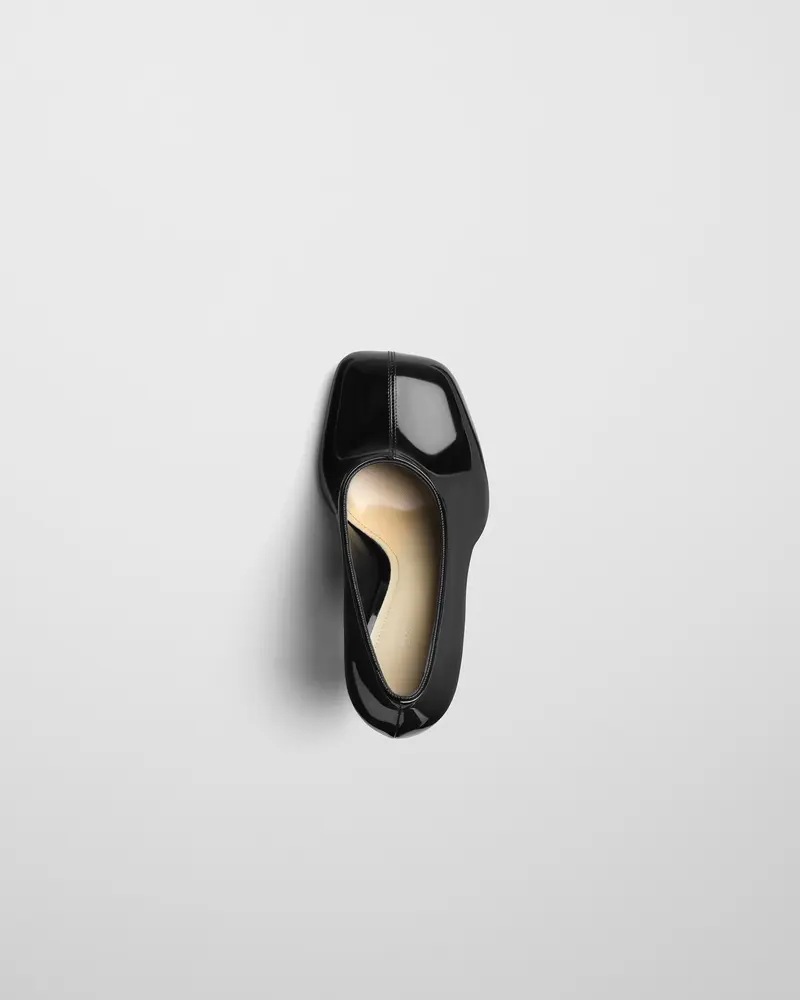 Black Patent Leather Soft Pump