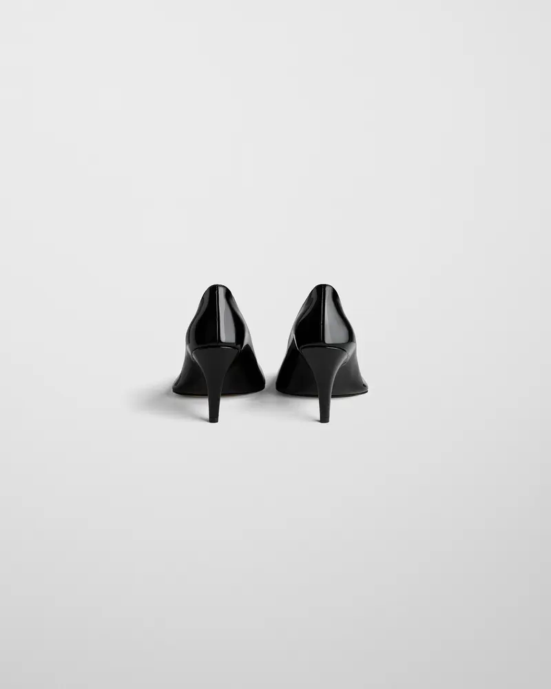 Black Patent Leather Soft Pump