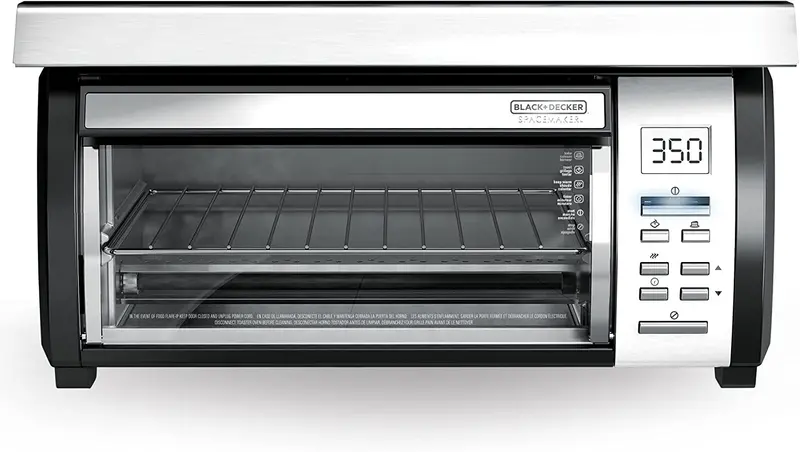 Black & Stainless Steel Spacemaker Under-Counter Toaster Oven (TROS1000D)