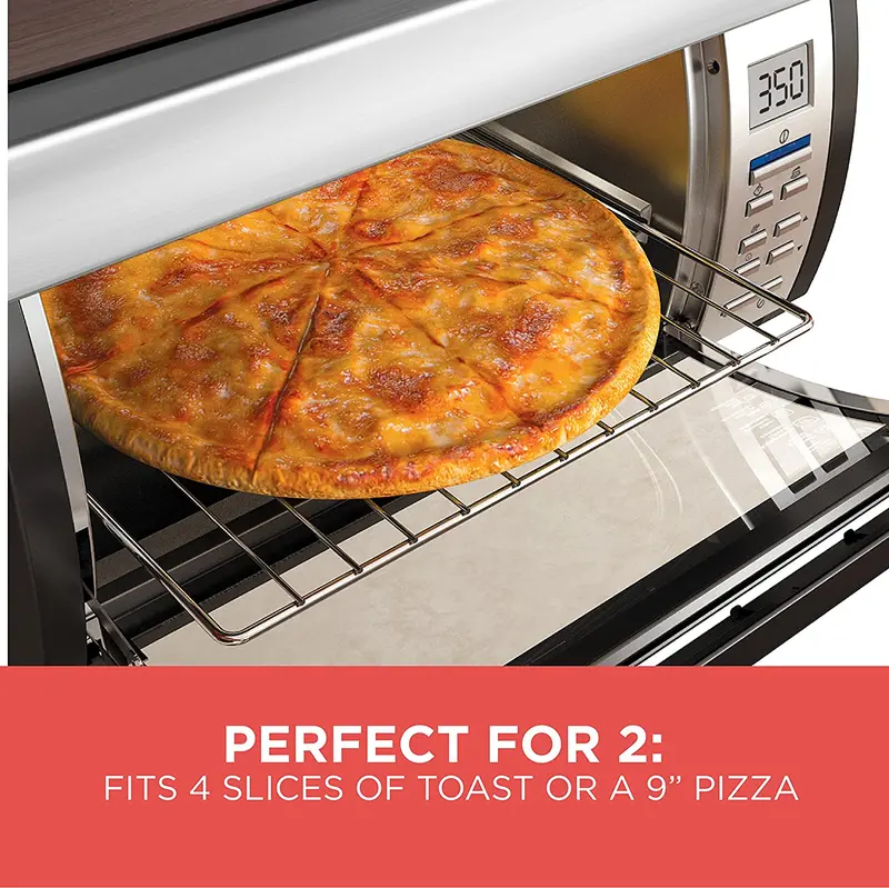 Black & Stainless Steel Spacemaker Under-Counter Toaster Oven (TROS1000D)
