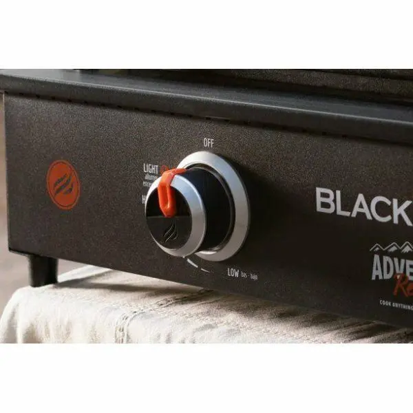 Blackstone Adventure Ready 17-Inch Tabletop Griddle – Portable Flat Top Grill Featuring Range-Style Burner