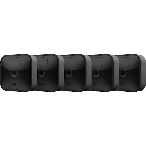 Blink Outdoor Wireless Security Camera System – 5-HD Weatherproof Cameras with Smart Motion Alerts