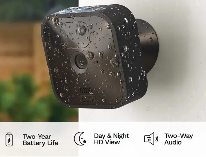 Blink Outdoor Wireless Security System – 5-Camera 1080p HD Setup with Night Vision, Weatherproof Design & Local Storage