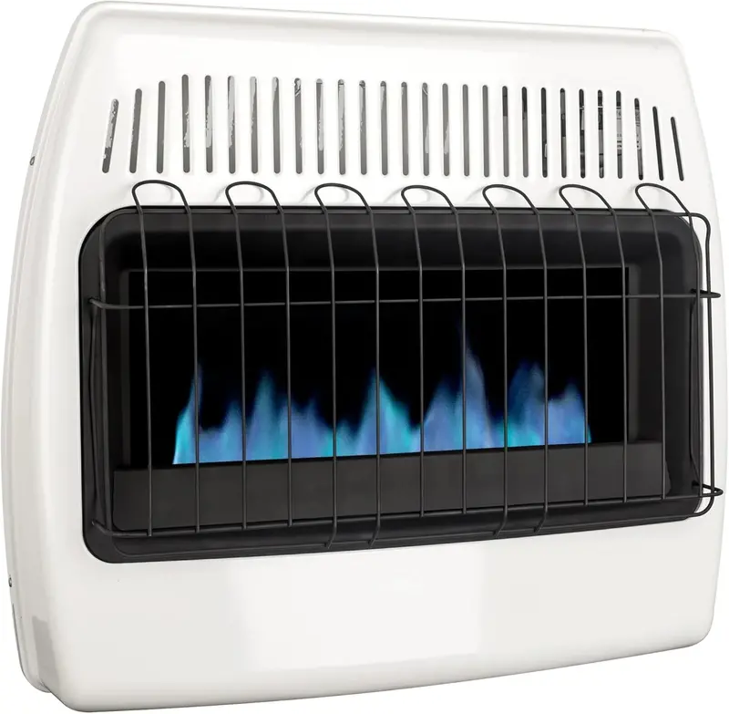 Blue Flame Vent-Free Propane Wall Heater – Indoor Liquid Propane Heating Solution