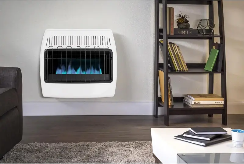Blue Flame Vent-Free Propane Wall Heater – Indoor Liquid Propane Heating Solution