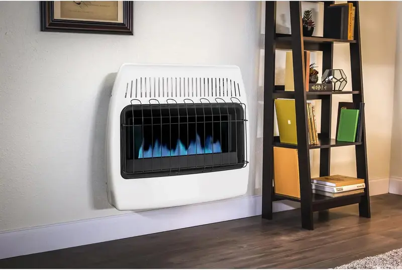 Blue Flame Vent-Free Propane Wall Heater – Indoor Liquid Propane Heating Solution