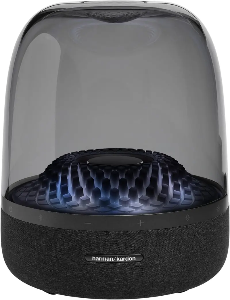 Bluetooth Speaker with Five Diamond-Themed LED Light Patterns & Recycled Eco-Friendly Materials