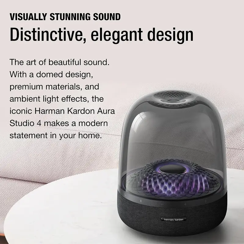 Bluetooth Speaker with Five Diamond-Themed LED Light Patterns & Recycled Eco-Friendly Materials 2