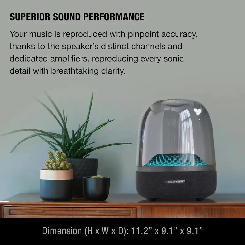 Bluetooth Speaker with Five Diamond-Themed LED Light Patterns & Recycled Eco-Friendly Materials