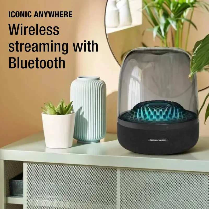 Bluetooth Speaker with Five Diamond-Themed LED Light Patterns & Recycled Eco-Friendly Materials