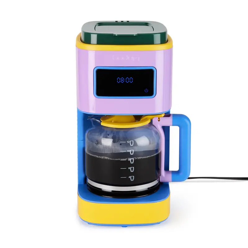 Bodum 12-Cup Programmable Coffee Maker – Blue Multi-Function Brew Station
