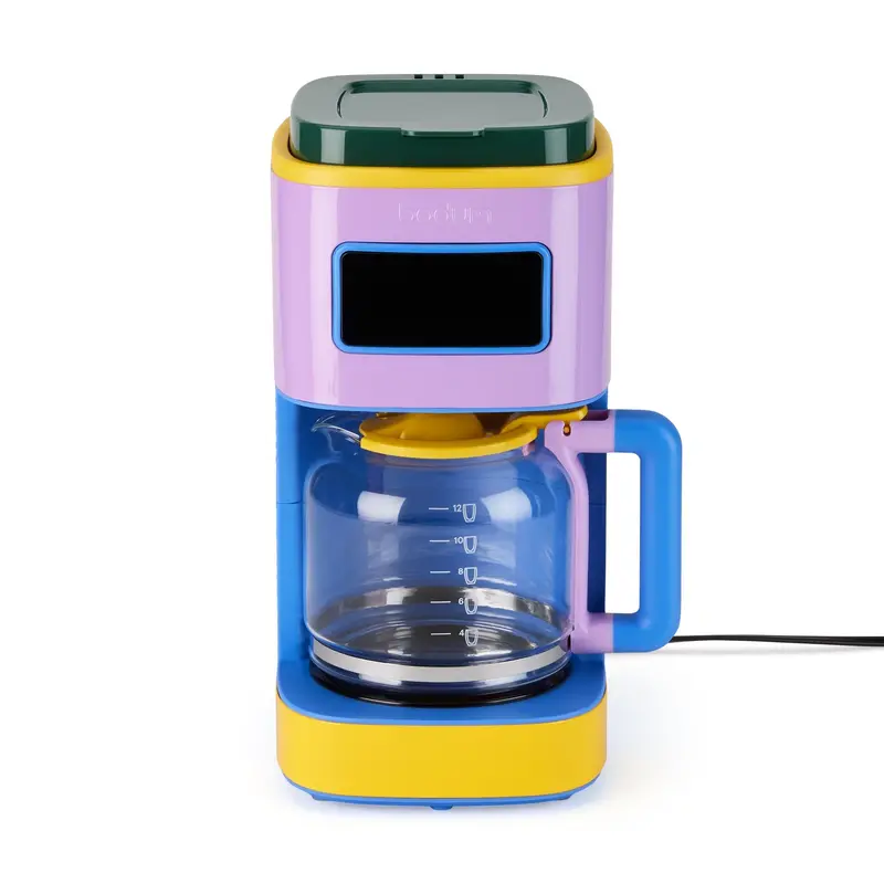 Bodum 12-Cup Programmable Coffee Maker – Blue Multi-Function Brew Station