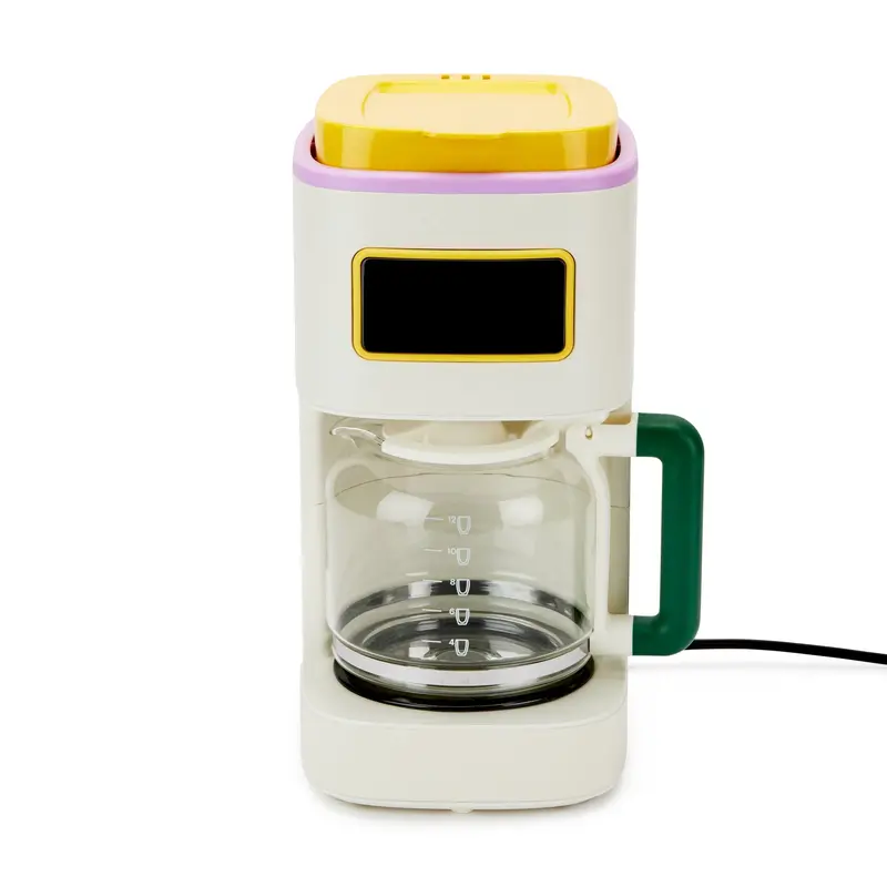 Bodum 12-Cup Programmable Coffee Maker – White Multi-Function Brew Station