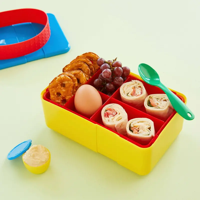 Bodum Bistro Lunch Container Made from Recycled Plastic – Includes Utensils