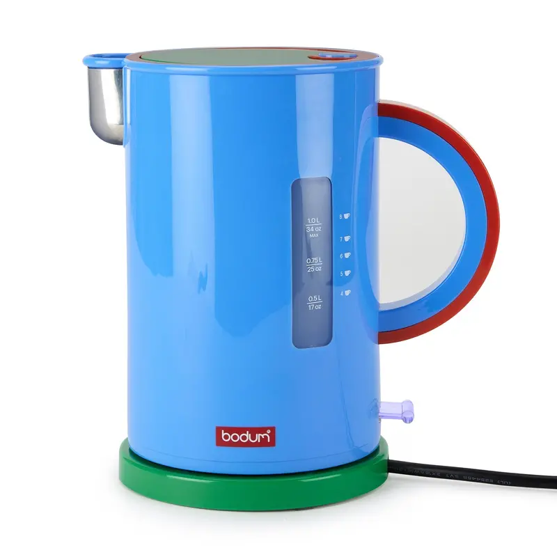 Bodum Electric Gooseneck Kettle – Vibrant Blue Precision Boiling